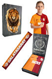 Galatasaray Orijinal Lisanslı 23-24 Sezonu Sarı Kırmızı 5 Yıldızlı Çocuk Forma + Şal Kaşk