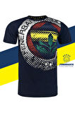 Fenerbahçe Orijinal Lisanslı Tribün 6 Renk Logolu Spor T-Shirt+ Bileklik Set Hediyelik A
