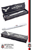 Beşiktaş Orijinal Lisanslı Nostalji Beyaz Forma + Uçlu Kalem Set Hediyelik Ahşap Kutulu