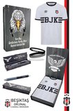 Beşiktaş Orijinal Lisanslı Nostalji Beyaz Bjk Forma + Bileklik + Uçlu Kalem Set Hediyelik Set