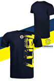 Fenerbahçe Orijinal Lisanslı Tribün 1907 Erkek T-Shirt+ Bileklik Set Hediyelik Ahşap Kutu