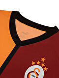 Galatasaray Orijinal 2024/25 Sarı Kırmızı 5 Yıldızlı Taraftar Forma Aslan Baskılı Hediyelik Set