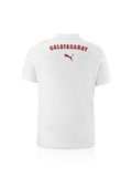 Galatasaray Orijinal Lisanslı Polo Yaka Beyaz Antrenman T-Shirt