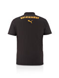 Galatasaray Orijinal Lisanslı Polo Yaka Siyah Antrenman T-Shirt