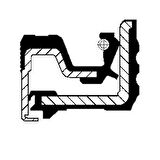 Volvo Truck (12036895b) Arka Aks Difrensiyel Yag Kecesi Giris Saga Donuslu 90.0x151.0x 11.0 Volvo Fh 05- - Corteco 82036895