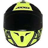 Axxis Draken Dekers Mat Full Face Motosiklet Kaski
