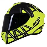 Axxis Draken Dekers Mat Full Face Motosiklet Kaski