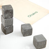 Buz Taşı Seti 2x2 cm  Koyu Gri