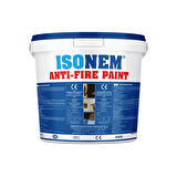 ISONEM ANTIFIRE PAINT Yangın Geciktrici Son Kat Beyaz Boya 5 Kg