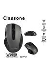 Classone TL6600-Wl600 Wtxpro Su Geçirmez Kumaş 15.6 Inç Uyumlu Notebook ,laptop El Çantası+WL600 Kablosuz Mouse