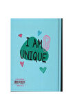 POSITIVE / I AM UNIQE SERT KAPAK A5 ÇİZGİLİ DEFTER 96 YP