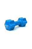 Delta 5 Kg x 1 Adet Deluxe Pvc Kaplama Mavi Demir Dambıl