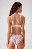 Kadın Ekru 4737 Soft Pushup Sütyen Takım