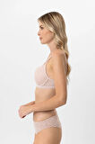 Pierre Cardin Soft Push Up Kaplı Dantelli Sütyen Takım