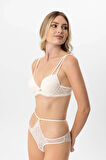Pierre Cardin Dantelli Soft Push Up Sütyen Takım