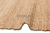 Echo Koleksiyonu Jüt ile üretilen el dokuma sisal kilim Natural ECH02