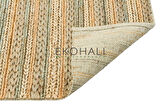 Netra Koleksiyonu Jüt ile üretilen el dokuma sisal kilim S-1103 Grey Multy XW