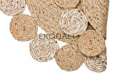 Patna Koleksiyonu Jüt Örgü Halı PTN 03 Natural White