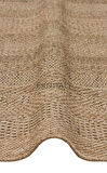 Salda Koleksiyonu iç ve Dış Mekan Kullanımına Uygun Jüt Görünümlü Yumuşak Dokulu Sisal Kilim SLD 02 Natural