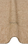 Salda Koleksiyonu iç ve Dış Mekan Kullanımına Uygun Jüt Görünümlü Yumuşak Dokulu Sisal Kilim SLD 06 Natural