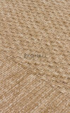 Salda Koleksiyonu iç ve Dış Mekan Kullanımına Uygun Jüt Görünümlü Yumuşak Dokulu Sisal Kilim SLD 06 Natural