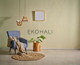 Solo Koleksiyonu Jüt ile üretilen el dokuma sisal kilim CA-106 Dhurrie XW