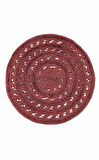 Solo Koleksiyonu Jüt ile üretilen el dokuma sisal kilim CA-106 Rubus