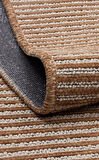 Ada Koleksiyonu Yumuşak Dokulu Kaymaz Tabanlı Dokuma Kilim ADA Plain Bej