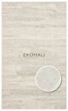 Kalahari Koleksiyonu Sade ve Şık Halı  KLH 01 Grey Beige