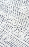 Sateen Koleksiyonu Makinede yıkanabilen, kolay kullanımlı kaymaz taban halı ST101 Açık Gri