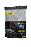 Spark 2316 Peluş Oto Kurulama Bezi & Spark 7040 Yıkama Süngeri & Polikur 3224 Güderi Bez (3'lü SET)
