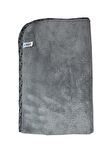 Spark 2316 Mikrofiber Peluş Oto Kurulama Bezi 60x90 cm. GRİ (6 ADET)