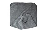 Spark 2316 Mikrofiber Peluş Oto Kurulama Bezi 60x90 cm. GRİ (6 ADET)