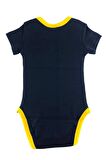Fenerbahçe Lisanslı Unisex Bebek Kısa Kollu Body Zıbın