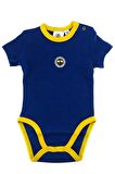Fenerbahçe Lisanslı Unisex Bebek Kısa Kollu Body Zıbın