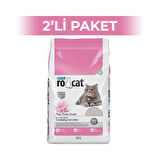 RoCat Pudralı Bentonit Kedi Kumu 10 lt 2 Adet