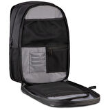 Casper Excalibur 16" Siyah Laptop Sırt Çantası (Gri logolu)