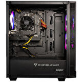 Casper Excalibur E65H.114F-8VH0X-0FC Intel i5 11400F 8 GB DDR4 RAM 500 GB SSD NVIDIA GeForce GTX 1650 FreeDos Masaüstü Bilgisayar 