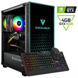 Casper Excalibur E65H.114F-BFH0X-0HC Intel i5 11400F 16 GB DDR4 RAM 500 GB SSD NVIDIA GeForce GTX 1650 FreeDos Masaüstü Bilgisayar 