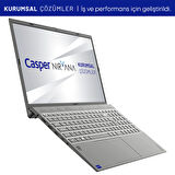 Casper Nirvana C650.1255-EF00X-G-F Intel Core i7-1255U 64GB RAM 1TB NVME SSD GEN4 Freedos