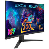 Casper Excalibur E27FVC-E 27" 300HZ 1MS 400NIT Fast VA Curved HDR10 Oyuncu Monitörü 