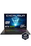Casper Excalibur G915 Intel Core 7-240H 32GB 500GB RTX5070 165HZ 16" W11H Gaming Laptop G915.240H-DV70A-C