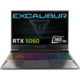 Casper Excalibur G880 i7-13620H 16GB 2TB RTX5060 8GB 165HZ 15.6" W11P Gaming Laptop G880.1362-BX60R-C