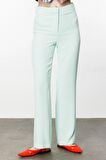 Ekol Bol Paça Normal Bel Mint Kadın Pantolon 24EKL01208