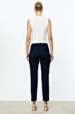 Ekol Kadın Köprülü Dar Paça Pantolon 2022 Lacivert