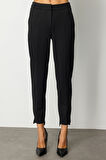 Ekol Kadın Beli Lastikli Dar Paça Pantolon 5031 Siyah