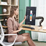 Nb North Bayou F80 17"-30" Amortisörlü 2-9 kg Monitör Standı 2024 Gray Edition