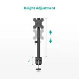 Ergoflex EF61 Steel Design 2-8 kg Asansörlü 17"-27" Monitör Standı