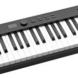 Jwin JDP-8830 Katlanabilir Bluetooth + Şarjlı Piyano - Siyah
