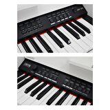 Jwin JDP-950 Tuş Hassasiyetli 61 Tuşlu Dijital Piyano - Beyaz